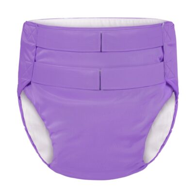Hook-and-Loop Adult Training Pants Purple