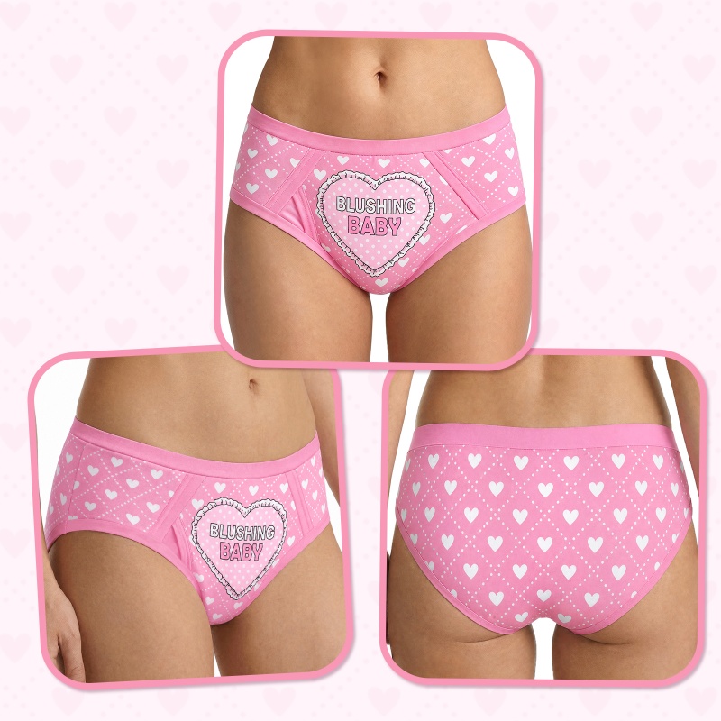 Blushing Baby Briefs Training Pants