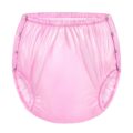 Dolly Pink Adult Plastic Pull-On Diaper Pants Cover