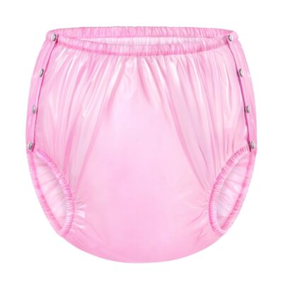 Dolly Pink Adult Plastic Pull-On Diaper Pants Cover