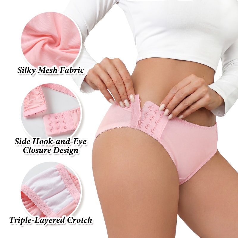 Perfect Fit Adjustable SissyUniversity Pink Tucking Gaff Panties