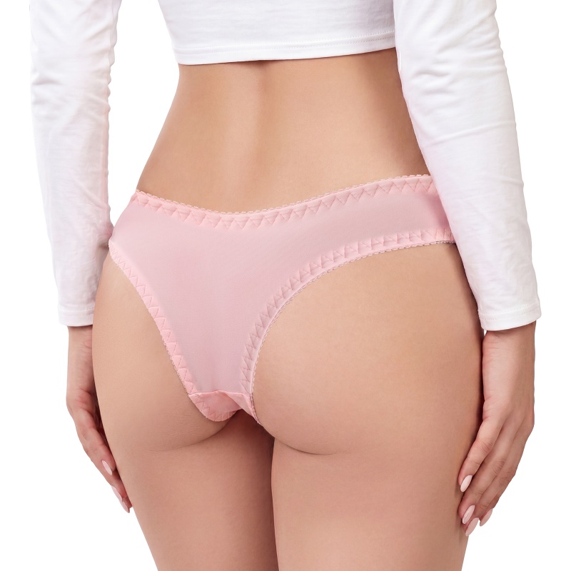 Perfect Fit Adjustable SissyUniversity Pink Tucking Gaff Panties