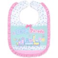 Baby Parade Big Baby Pink Ruffle Bib