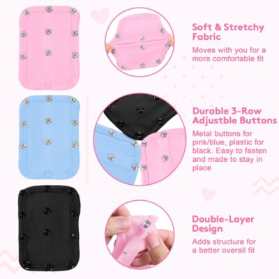 Onesie Extender Assorted 3-Pack