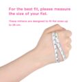 Adult Baby Soft Padded Quilted Cotton Locking Mittens