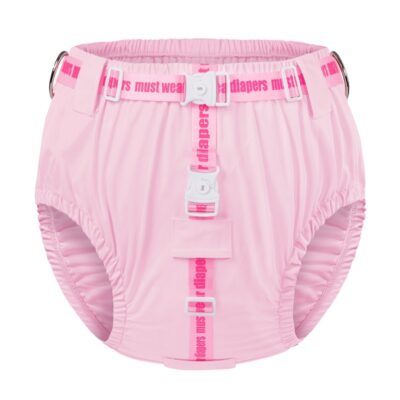 Unpotty Training Locking Chastity Diaper Cover