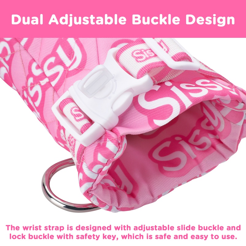 SissyUniversity Adult Baby Soft Padded Locking Mittens