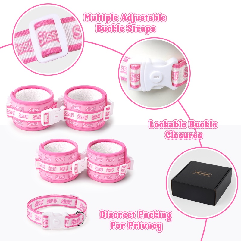 SissyUniversity Snuggle Soft Bondage Cuffs