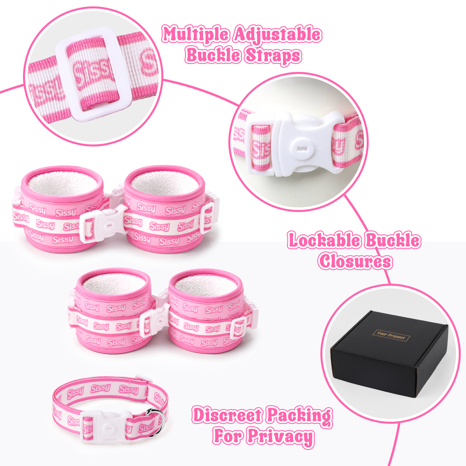 SissyUniversity Snuggle Soft Bondage Cuffs