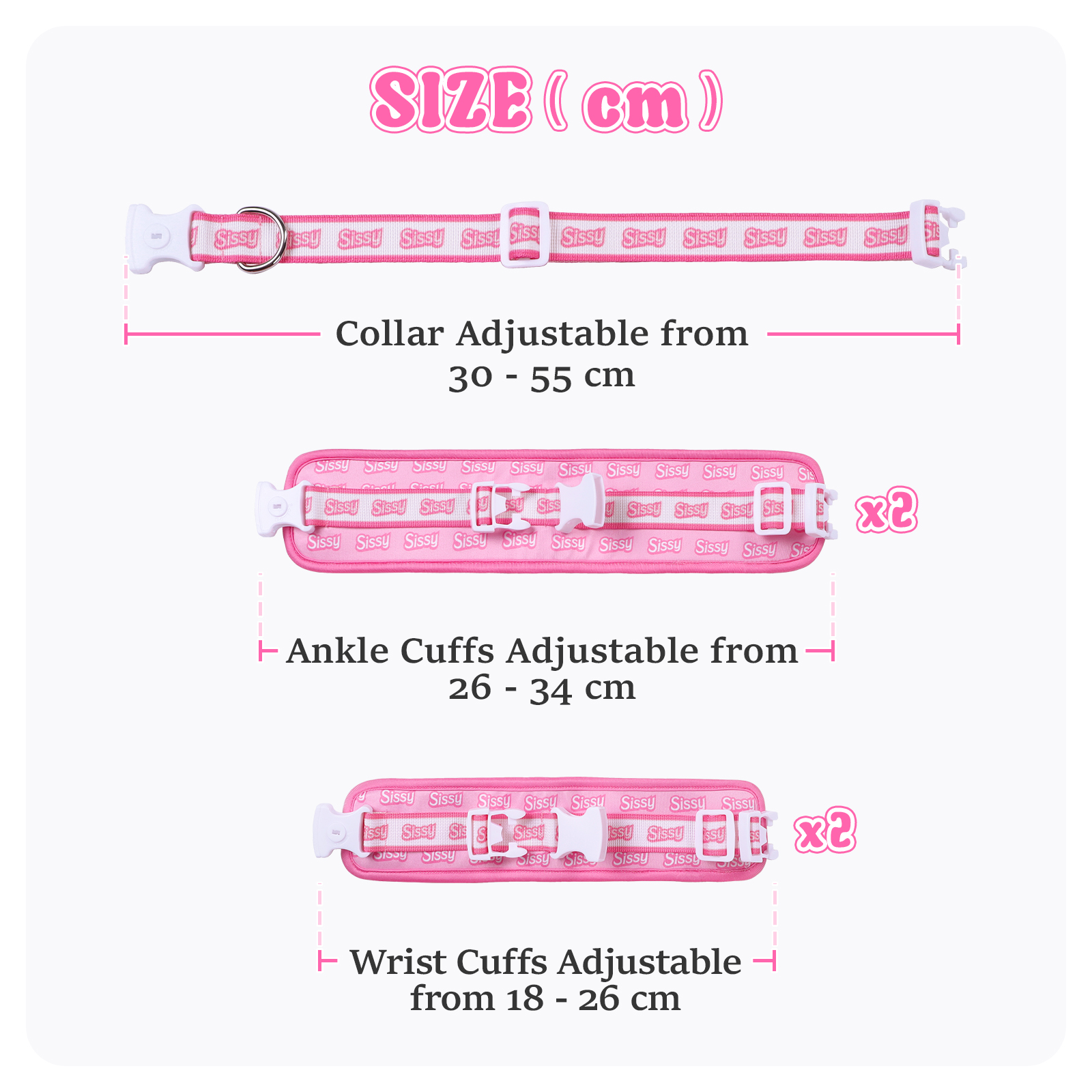 SissyUniversity Snuggle Soft Bondage Cuffs