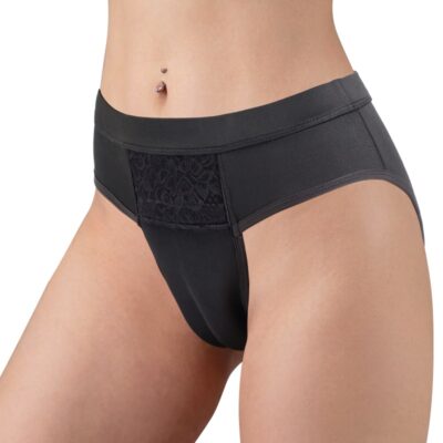 Camel Toe Lacy Tucking Gaff Panties