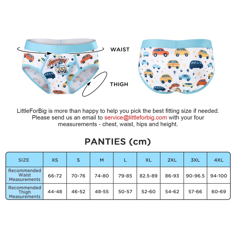 Little Blue Puppy Briefs Set