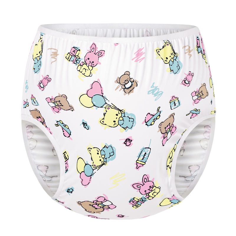 Full Print Baby Cuties PUL Adult Cloth Pull-On Diaper Pants Cover
