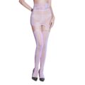 SissyUniversity Lace Sheer Garter Skirt Stockings