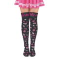 Baby Goth Over-the-Knee Silk Stockings