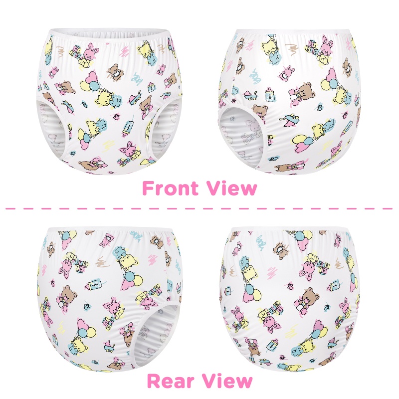 Full Print Baby Cuties PUL Adult Cloth Pull-On Diaper Pants Cover