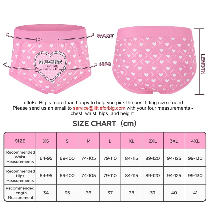 Blushing Baby High-Waisted Briefs Training Pants