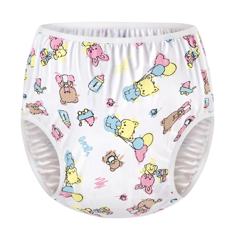 Baby Cuties Adult Plastic Pull-On Diaper Pants Cover
