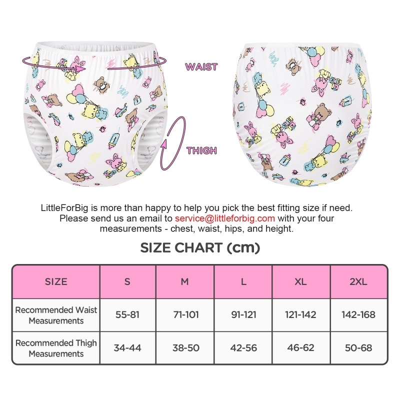 Full Print Baby Cuties PUL Adult Cloth Pull-On Diaper Pants Cover