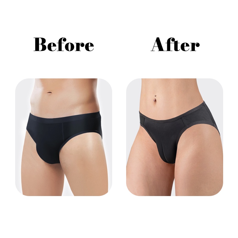 Camel Toe Sporty Tucking Gaff Panties