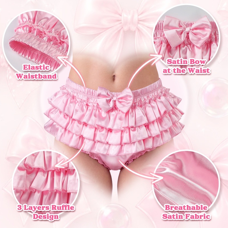 Rumba Style Ruffle SissyUniversity Bloomers Panties
