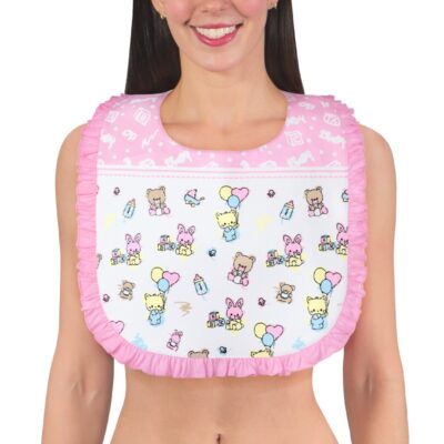 Baby Cuties Big Baby Ruffle Bib