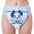 Little Blue Easy-Up Side Mesh Adult Training Pants