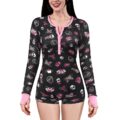 Baby Goth Thumb Sucker Romper Onesie
