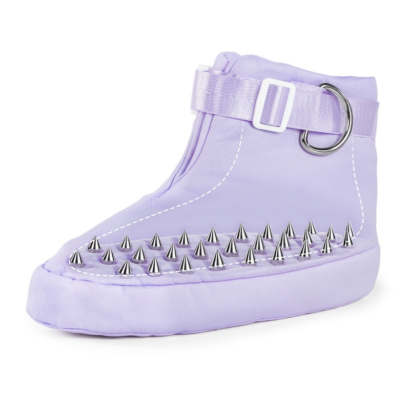 Forced Regression Crawling Trainer Locking Booties with Spike Purple