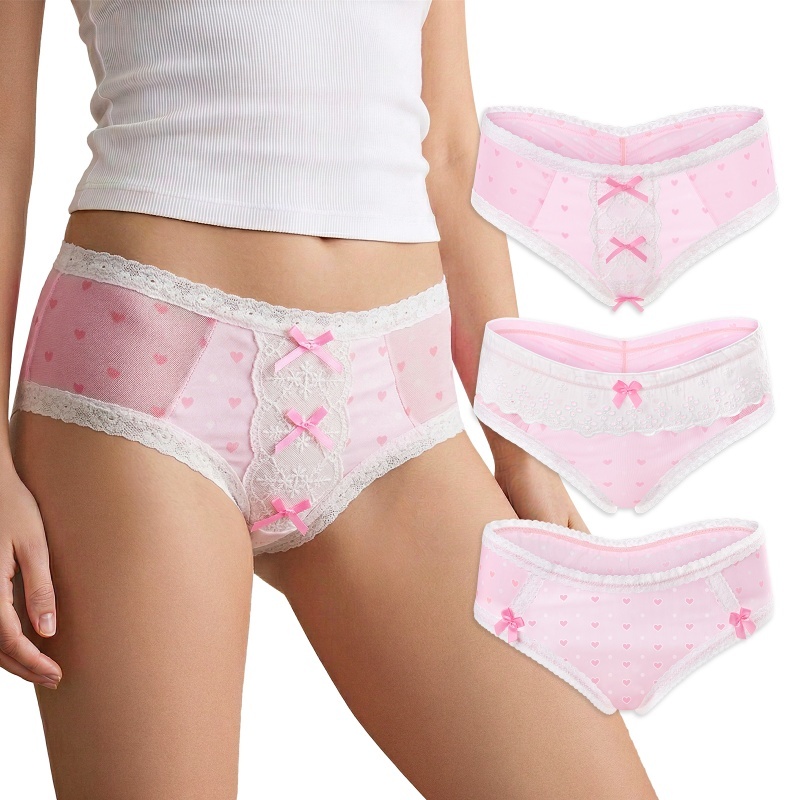 Pink Princess Tucking Gaff Panties Set 3-Pack
