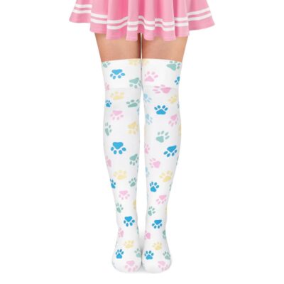 Little Paws Over-the-Knee Silk Stockings