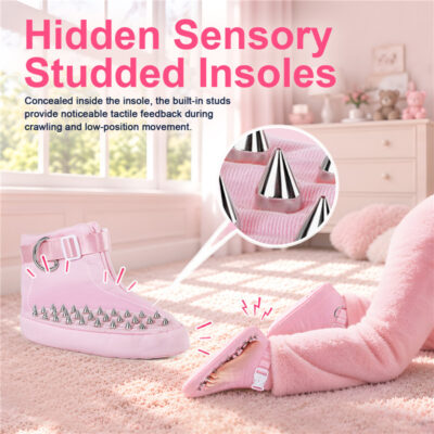 Forced Regression Crawling Trainer Locking Booties with Spike