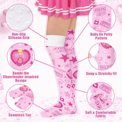 Baby Go Potty Over-the-Knee Silk Stockings