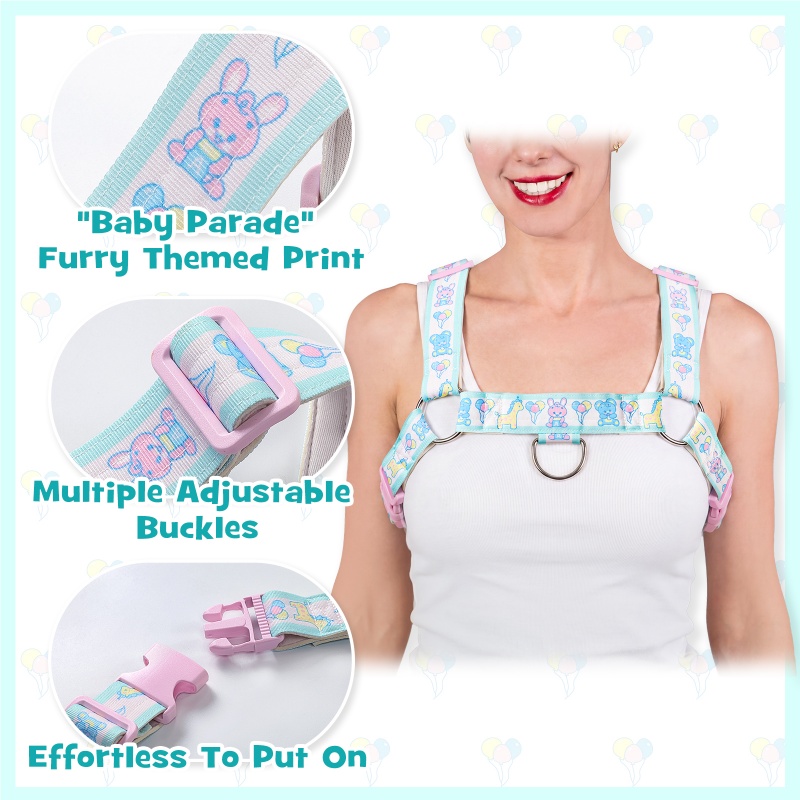 Baby Parade Furry Pet Play Chest Harness