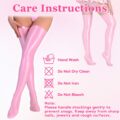SissyUniversity Glossy Thigh High Stockings