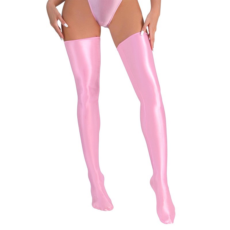 SissyUniversity Glossy Thigh High Stockings