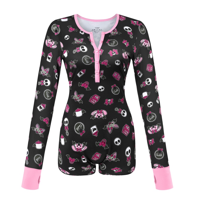 Baby Goth Thumb Sucker Romper Onesie
