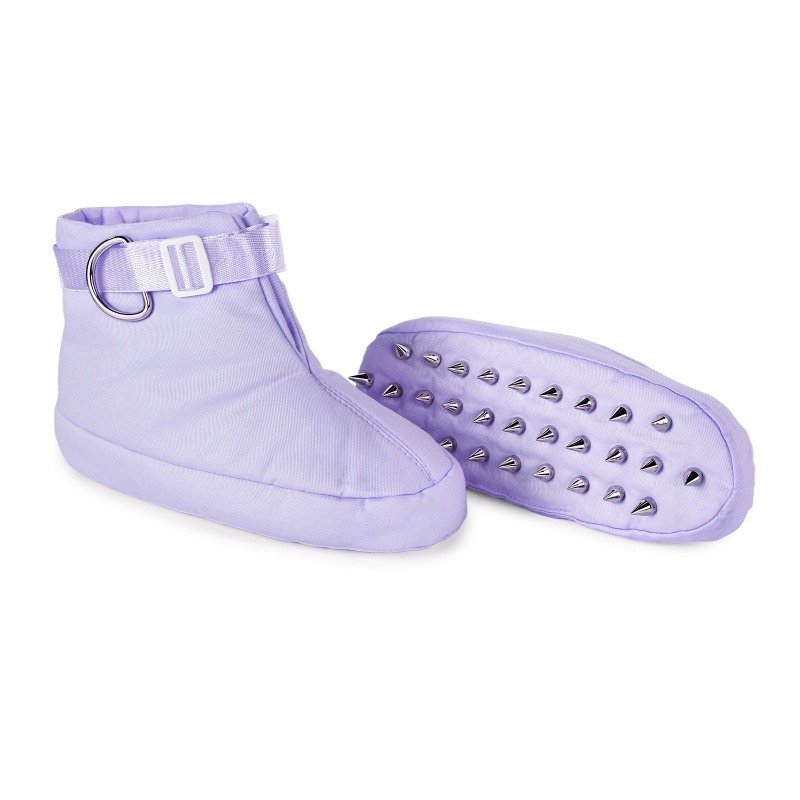 Forced Regression Crawling Trainer Locking Booties with Spike Purple