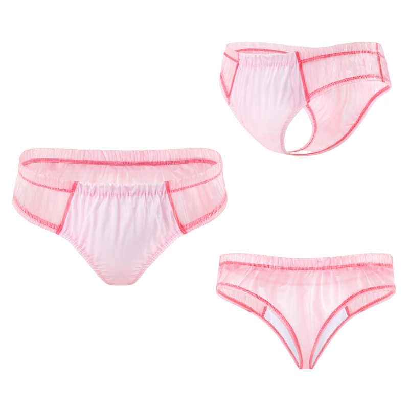 SissyUniversity Plastic Tucking Gaff Brazilian Cheeky Panties