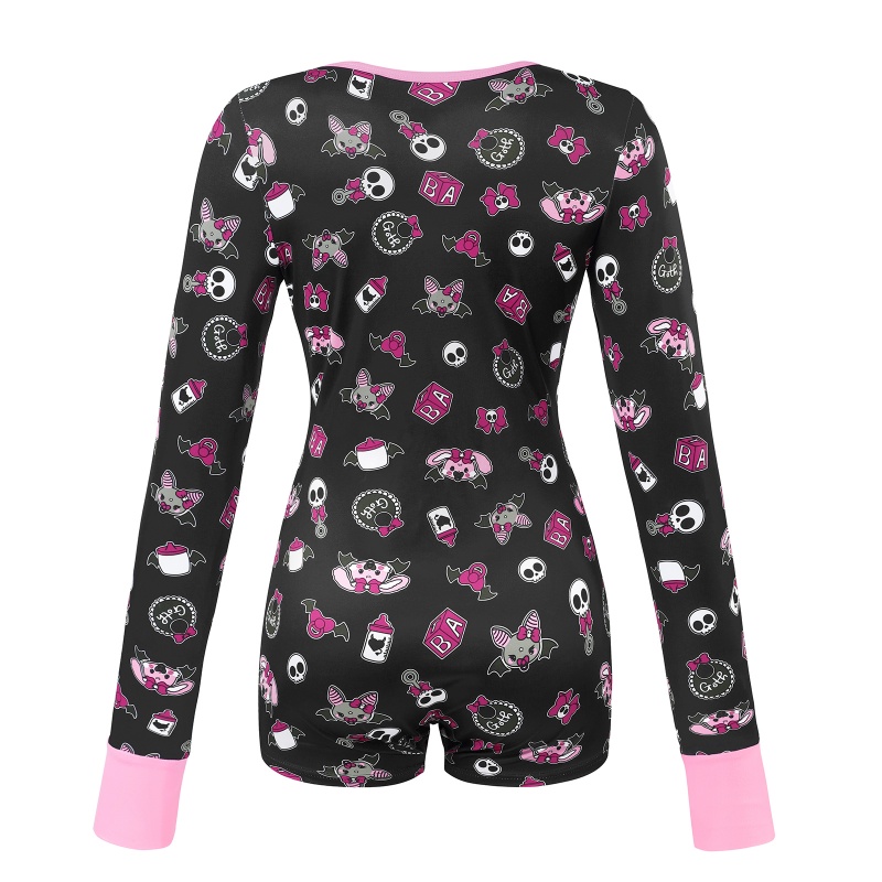 Baby Goth Thumb Sucker Romper Onesie
