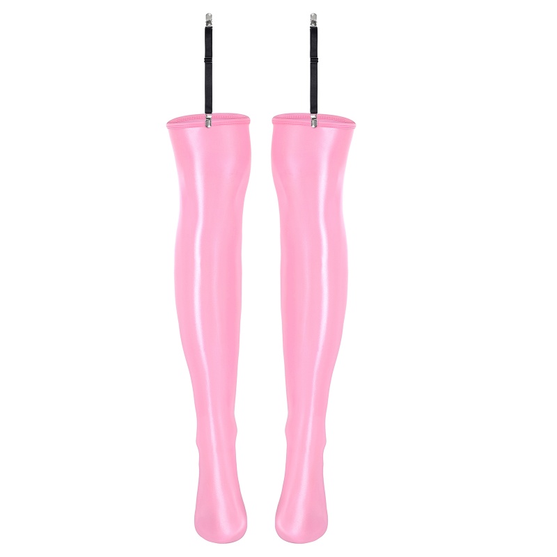 SissyUniversity Glossy Thigh High Stockings