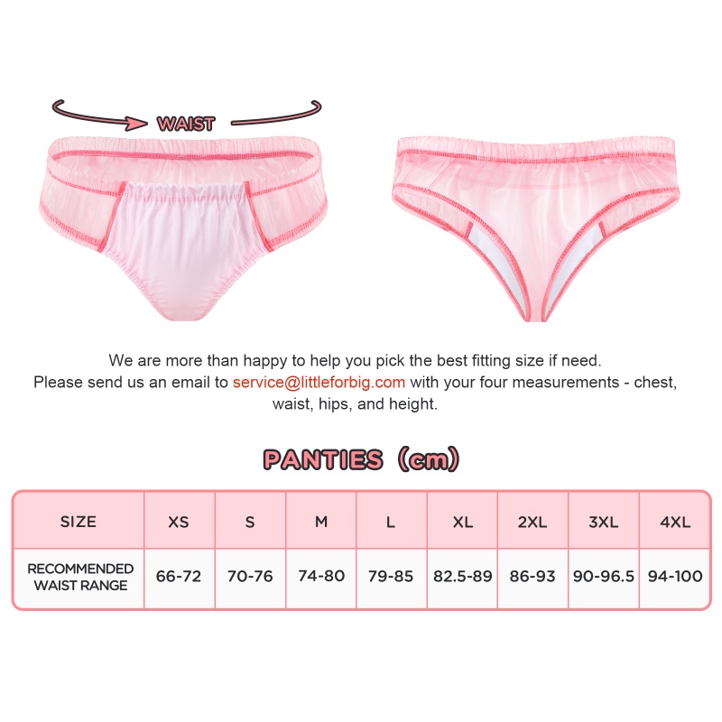 SissyUniversity Plastic Tucking Gaff Brazilian Cheeky Panties