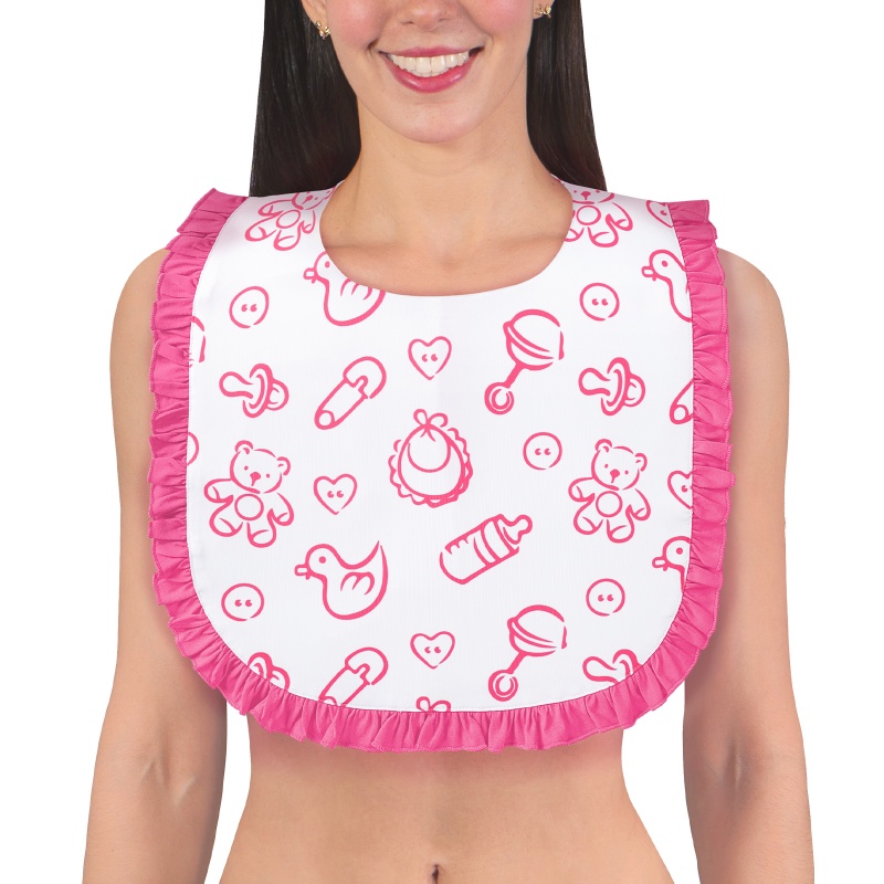 Little Nursery Big Baby Ruffle Bib