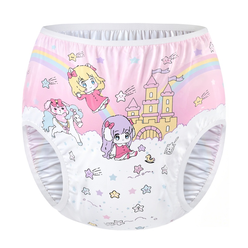 Littles in Dreamland Adult Plastic Pull-On Diaper Pants Cover