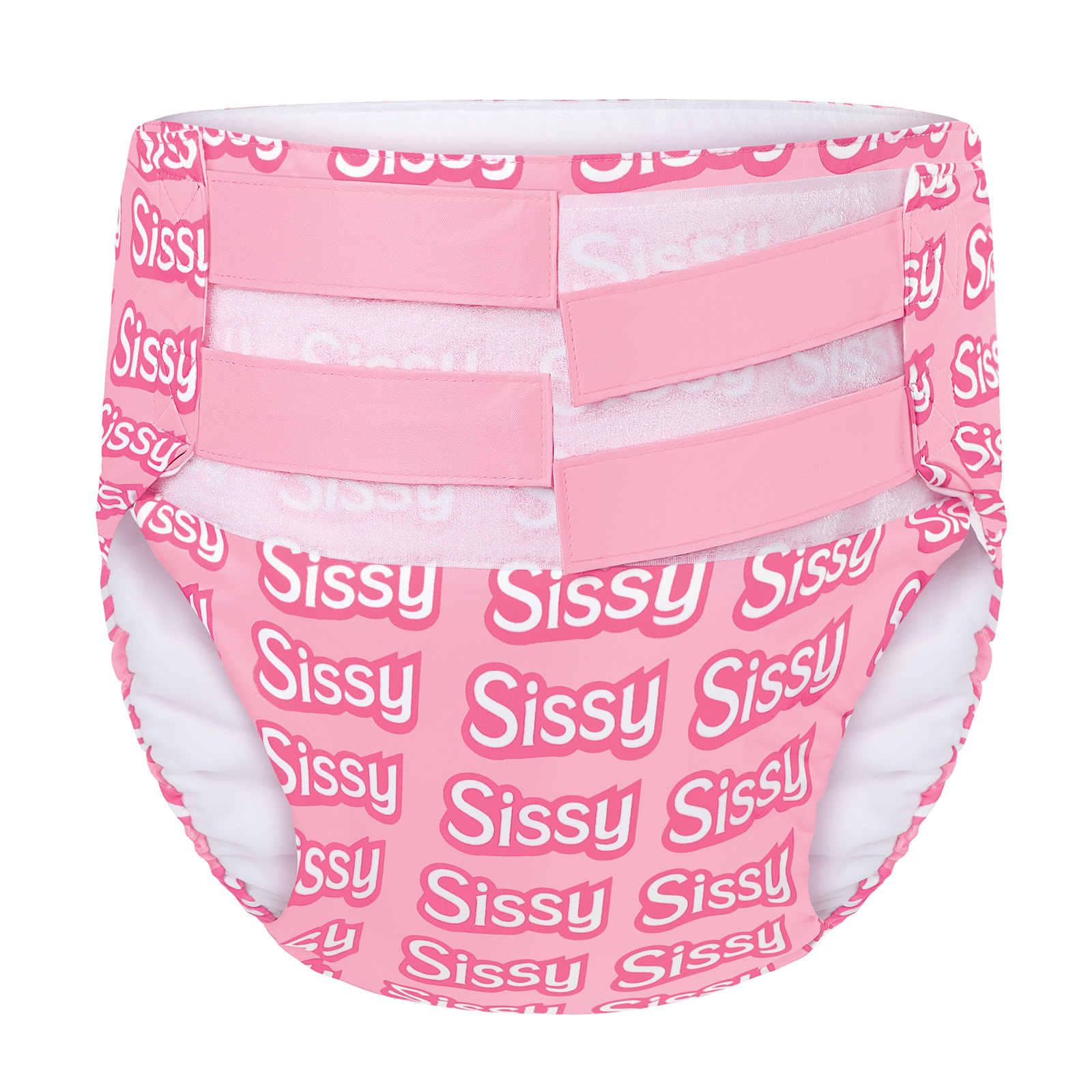 Sissy Hook-and-Loop Adult Training Pants
