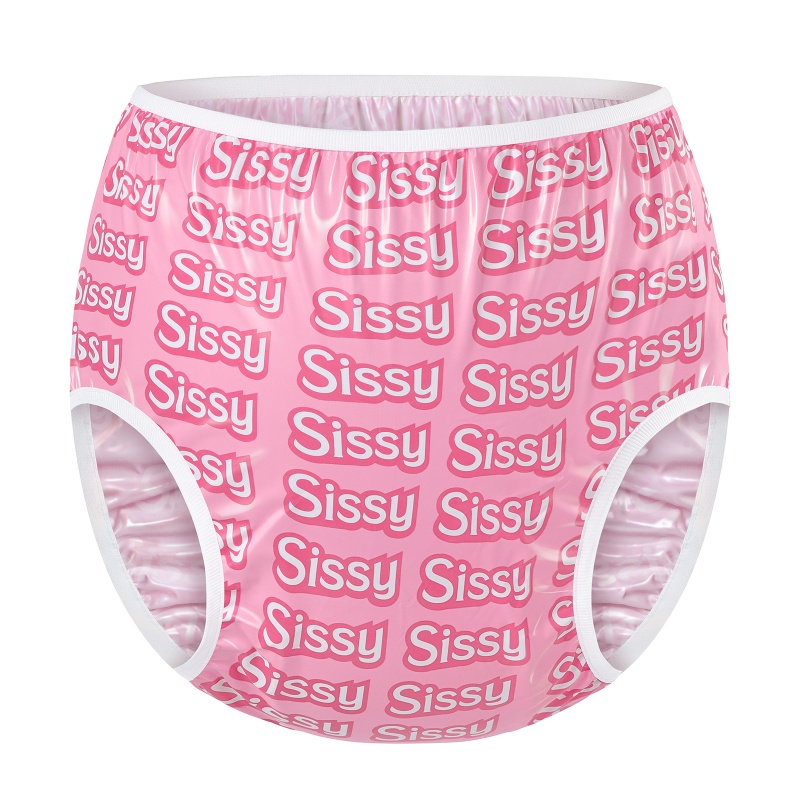 Sissy Adult Plastic Pull-On Diaper Pants Cover