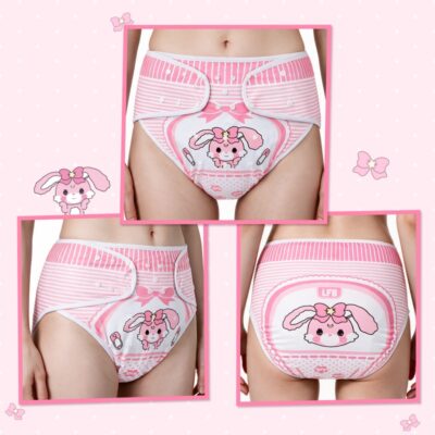 Baby Usagi Diaper Cover with Microfiber Reusable Diaper Booster Pad