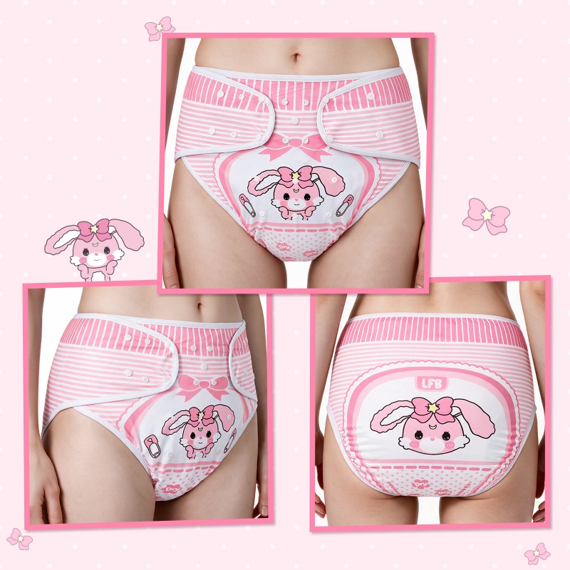 Baby Usagi Diaper Cover with Microfiber Reusable Diaper Booster Pad