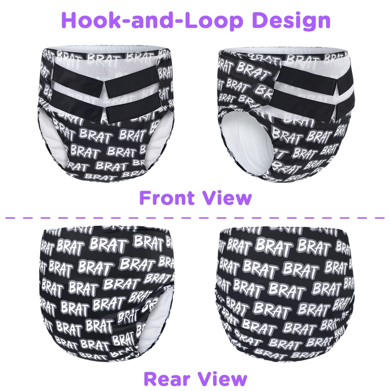 Brat Hook-and-Loop Adult Training Pants