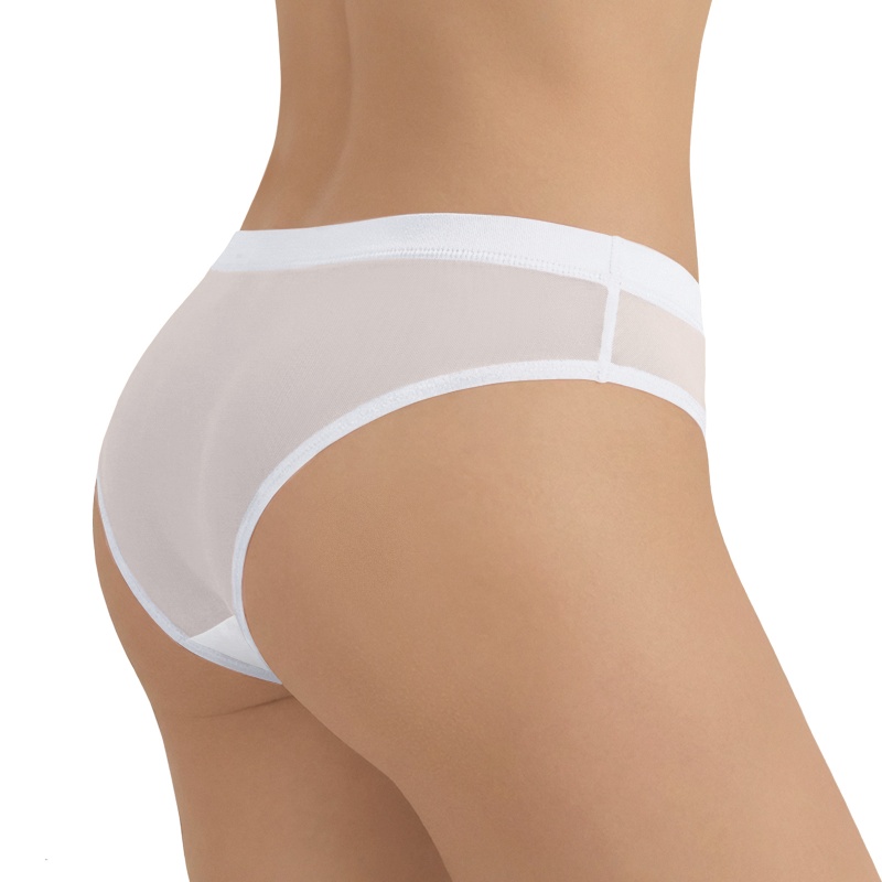Camel Toe Tucking Gaff Brazilian Cheeky Panties White